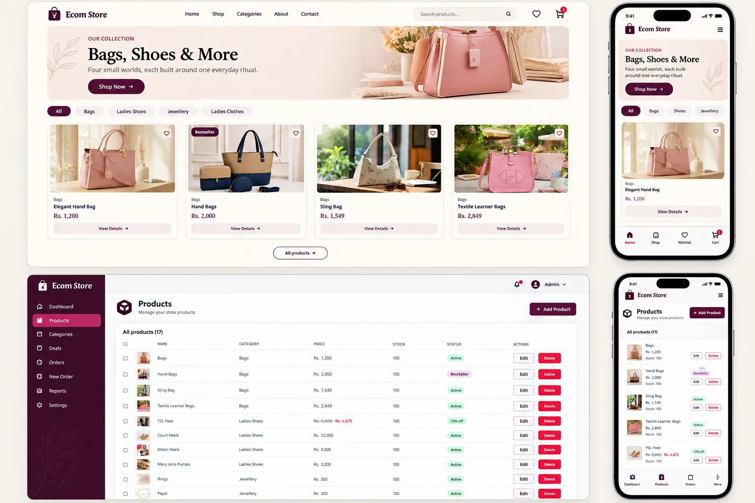 E-commerce Store – E-commerce built by Query Logix