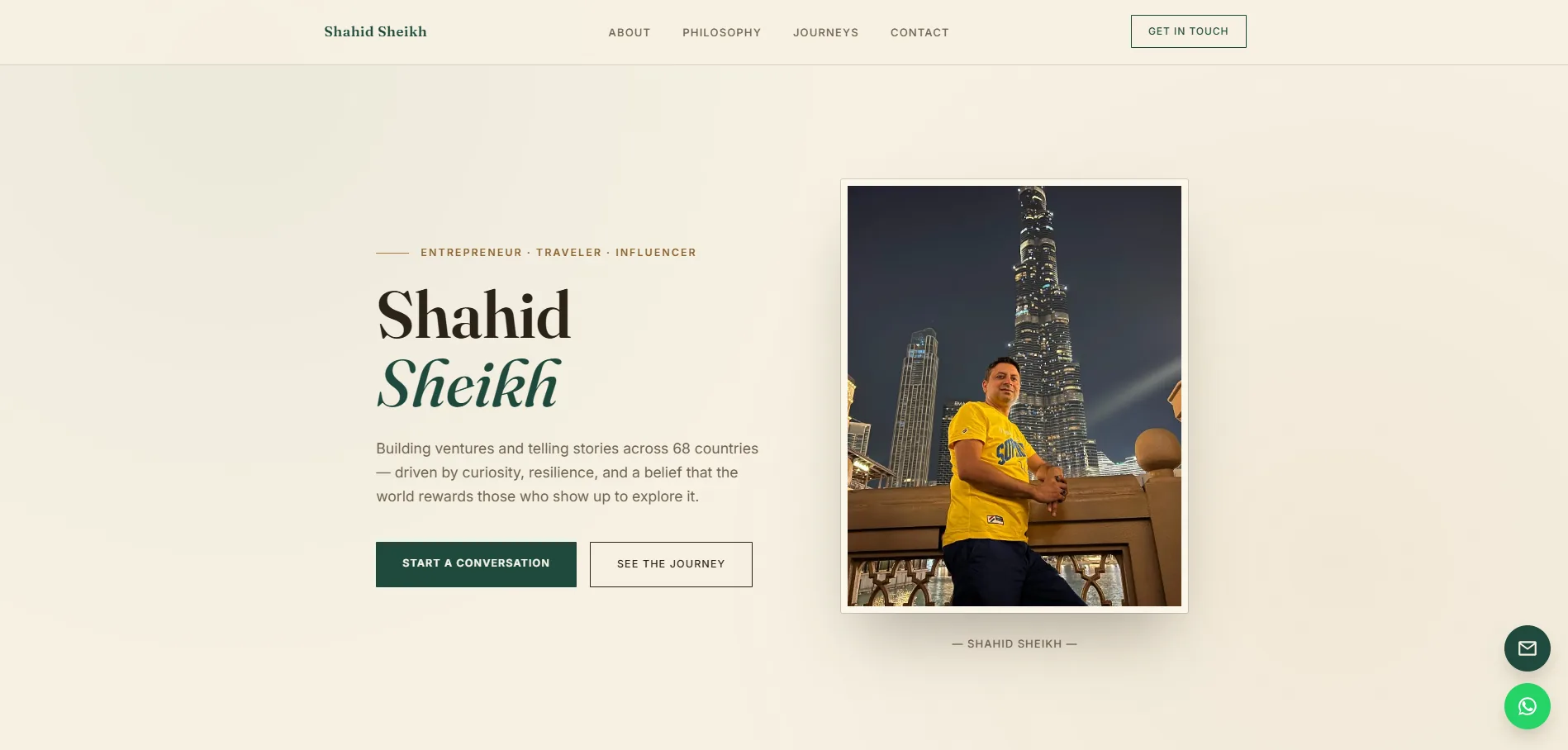 Shahid Sheikh – Business Website built by Query Logix